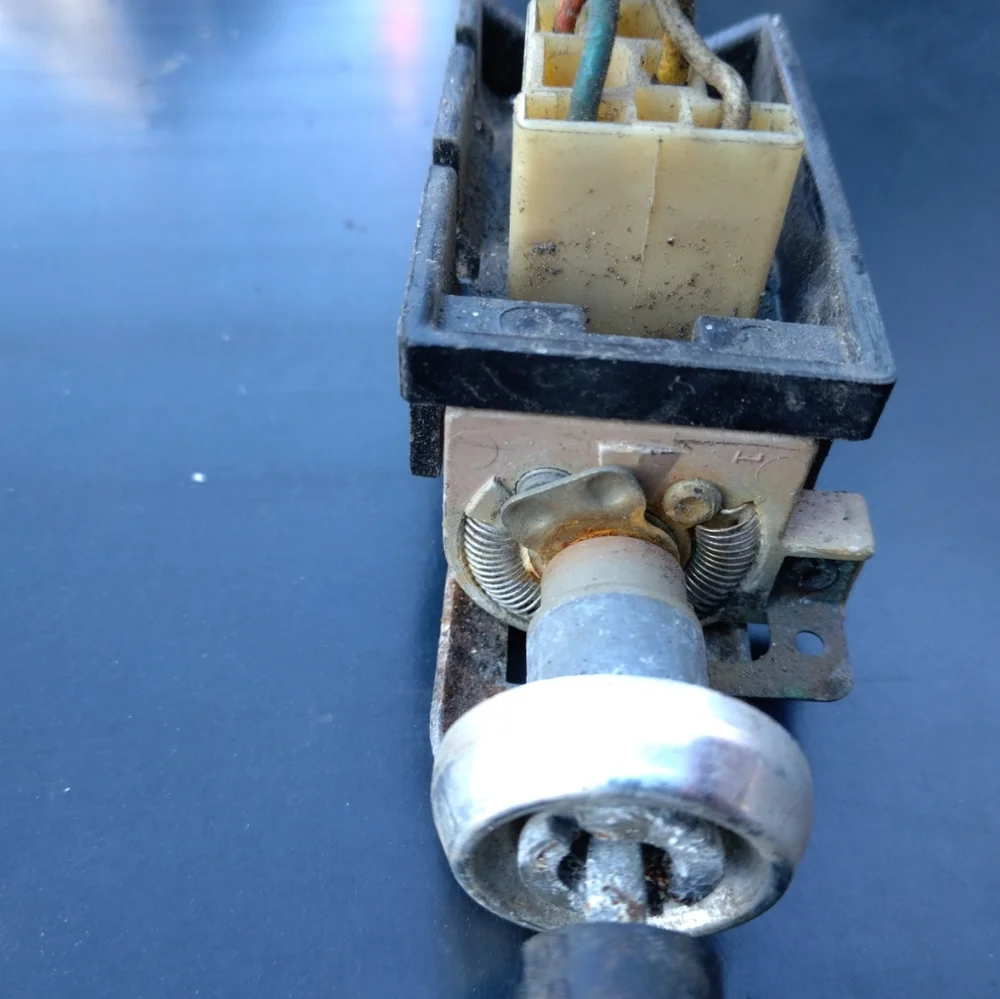 Vintage Auto Part Head Light Switch Unknown Model Untested Used Antique Auto